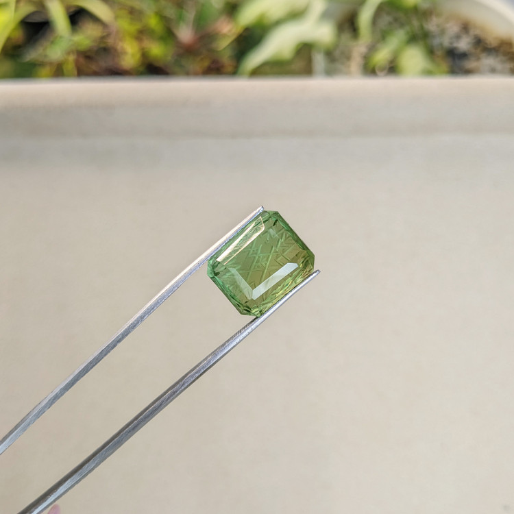 14.76 Ct. Prasiolite from Brazil