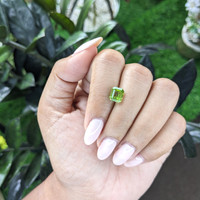 1.91 Ct. Peridot from Tanzania Life Style