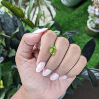 2.69 Ct. Peridot from Tanzania Life Style