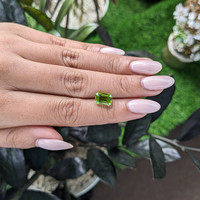 2.69 Ct. Peridot from Tanzania Life Style