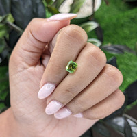 1.37 Ct. Peridot from Tanzania Life Style