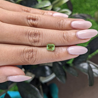 1.37 Ct. Peridot from Tanzania Life Style