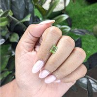 1.06 Ct. Peridot from Tanzania Life Style
