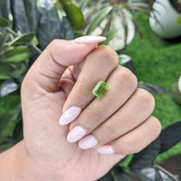 2.43 Ct. Peridot from Tanzania Life Style