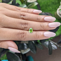 1.18 Ct. Peridot from Tanzania Life Style