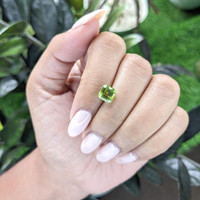 1.66 Ct. Peridot from Tanzania Life Style