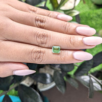 1.52 Ct. Peridot from Tanzania Life Style