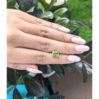 2.18 Ct. Peridot from Tanzania Life Style