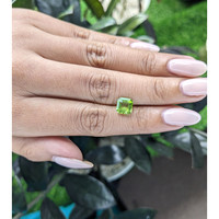 1.86 Ct. Peridot from Tanzania Life Style