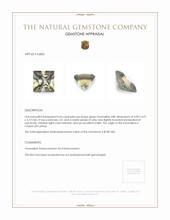 0.66 Ct. Tourmaline from Ceylon (Sri Lanka) Appraisal