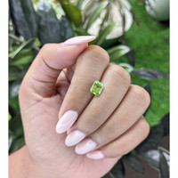 1.43 Ct. Peridot from Tanzania Life Style