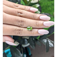 1.83 Ct. Peridot from Tanzania Life Style