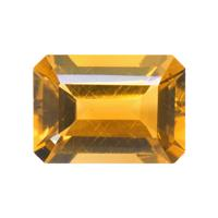 0.92 Ct.Tw. Emerald Cut Citrine