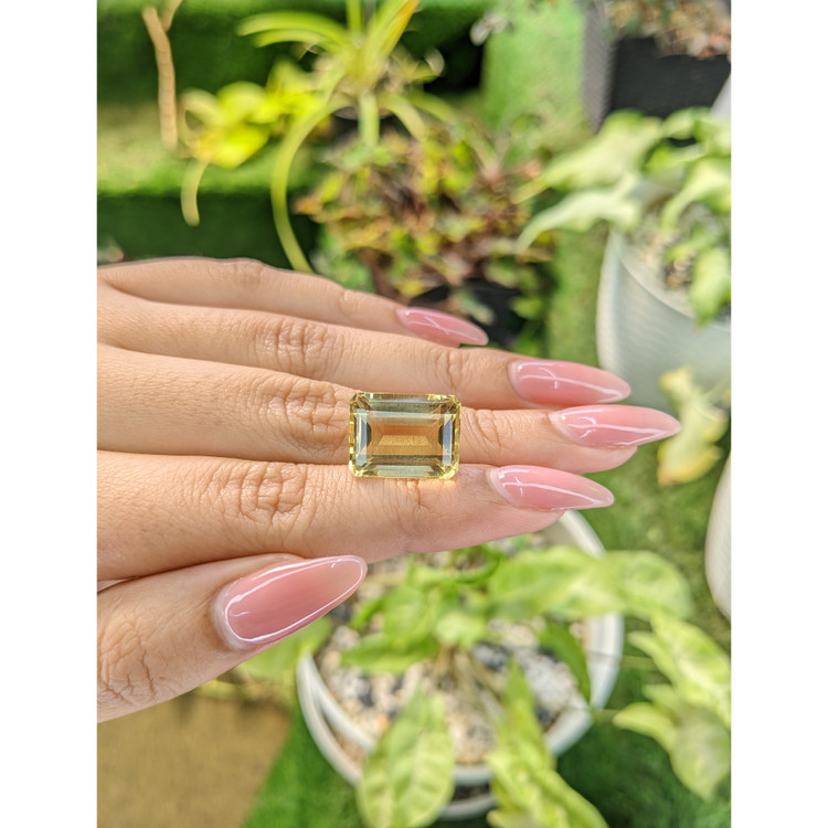 15.30 Ct. Citrine from Brazil