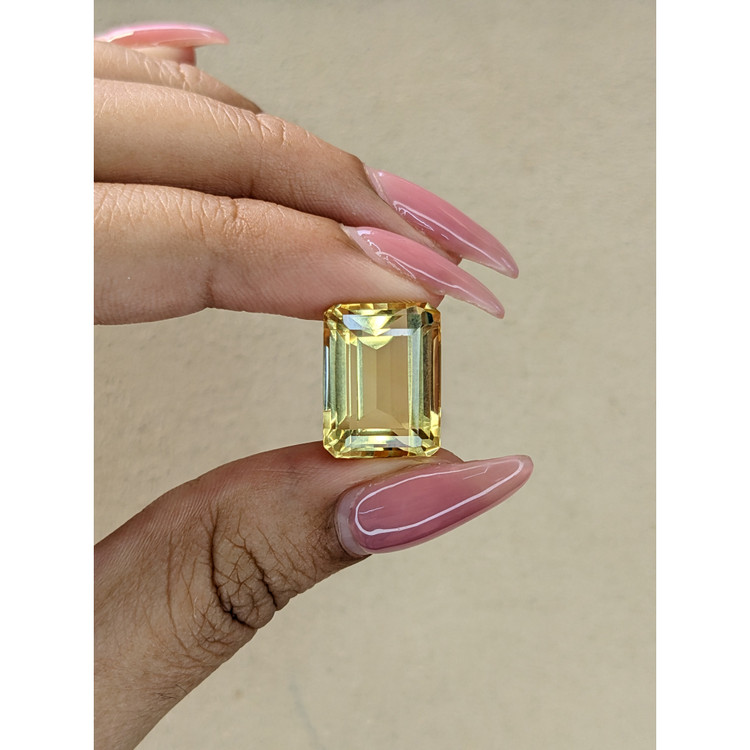 15.30 Ct. Citrine from Brazil