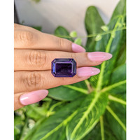 17.56 Ct. Amethyst from Brazil Life Style