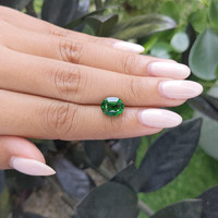 3.52 Ct. Tsavorite Garnet from Tanzania Life Style