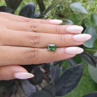 2.66 Ct. Tsavorite Garnet from Tanzania Life Style