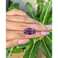 12.03 Ct. Amethyst from Brazil Life Style