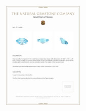 7.24 Ct. Topaz from Brazil Appraisal