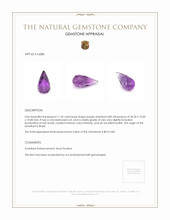 11.43 Ct. Amethyst from Brazil Appraisal