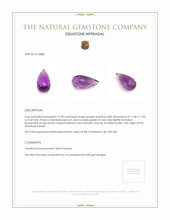 19.98 Ct. Amethyst from Brazil Appraisal