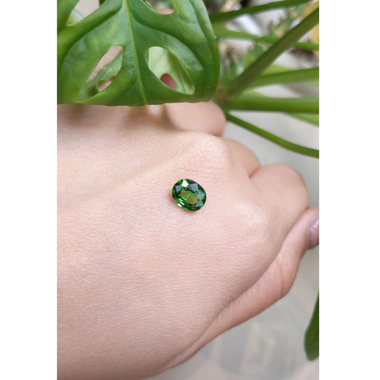 1.33 Ct. Tsavorite Garnet from East Africa