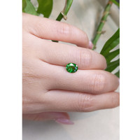 1.33 Ct. Tsavorite Garnet from East Africa Life Style