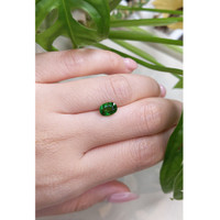 1.56 Ct. Tsavorite Garnet from East Africa Life Style
