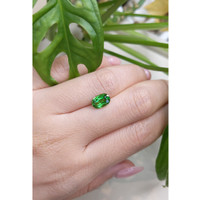 1.73 Ct. Tsavorite Garnet from East Africa Life Style