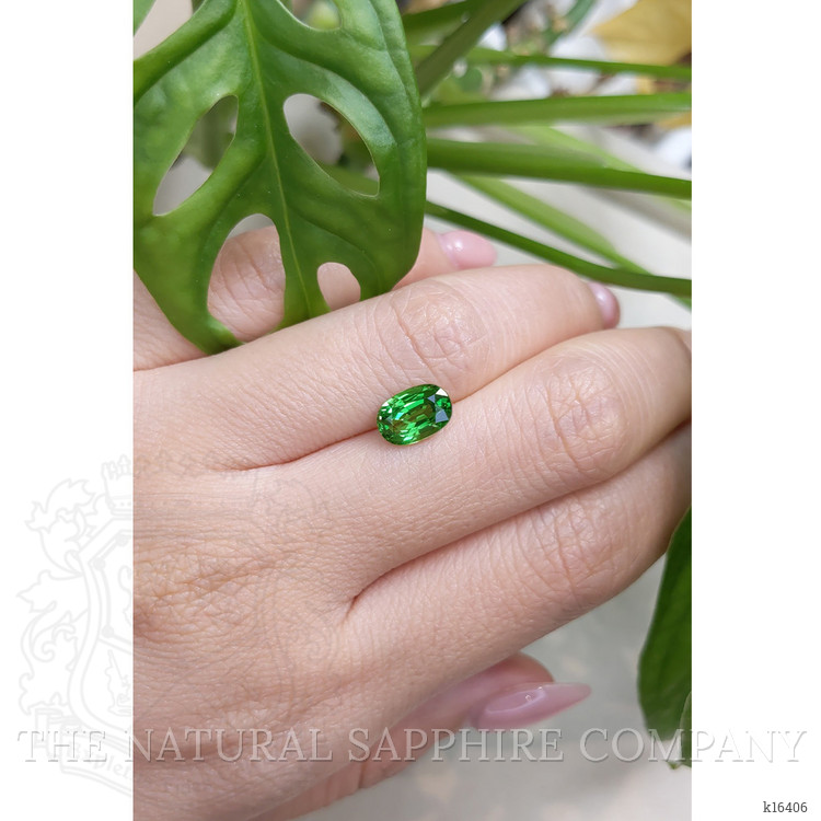 1.73 Ct. Tsavorite Garnet from East Africa