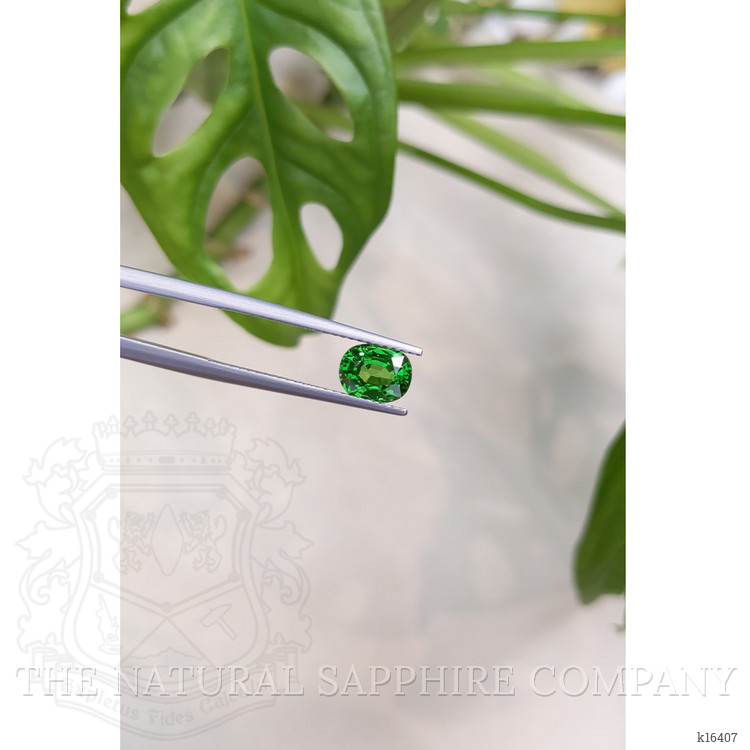 1.38 Ct. Tsavorite Garnet from East Africa