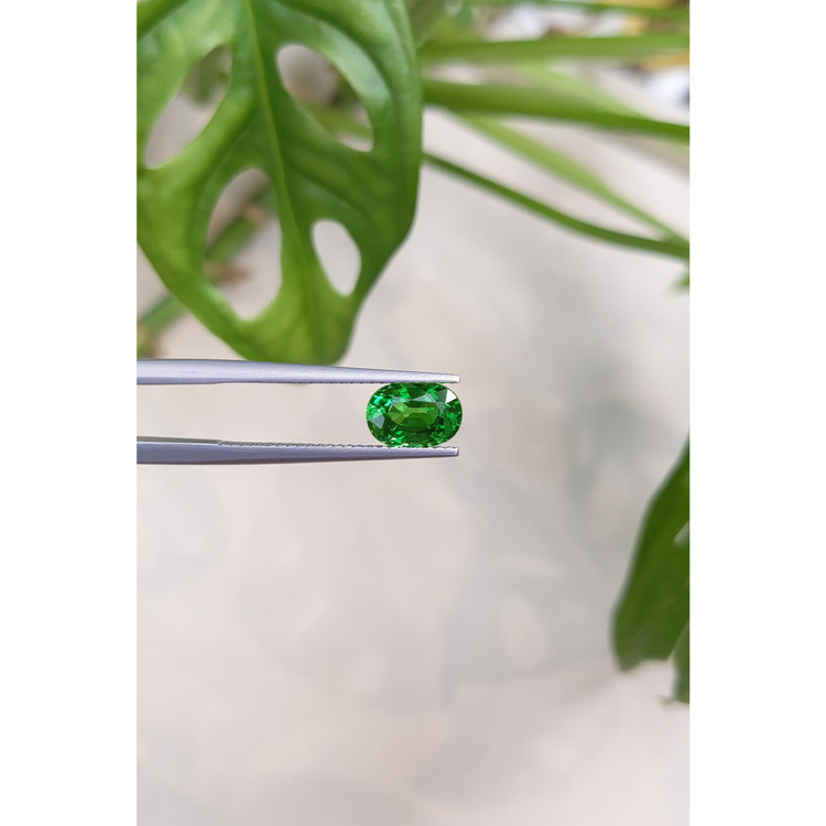 1.59 Ct. Tsavorite Garnet from East Africa