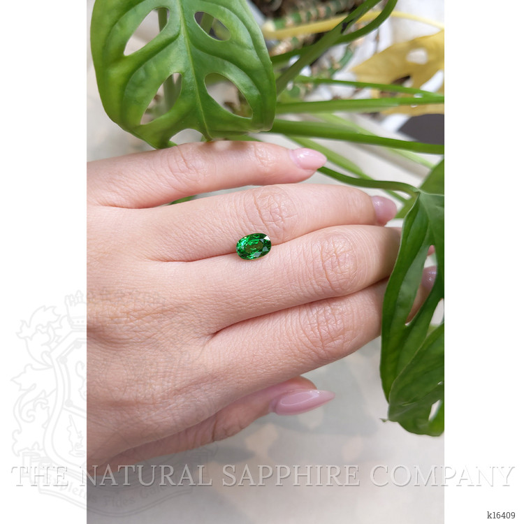 1.59 Ct. Tsavorite Garnet from East Africa