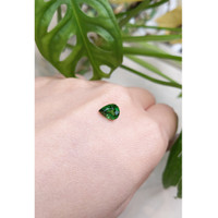 1.65 Ct. Tsavorite Garnet from East Africa Life Style