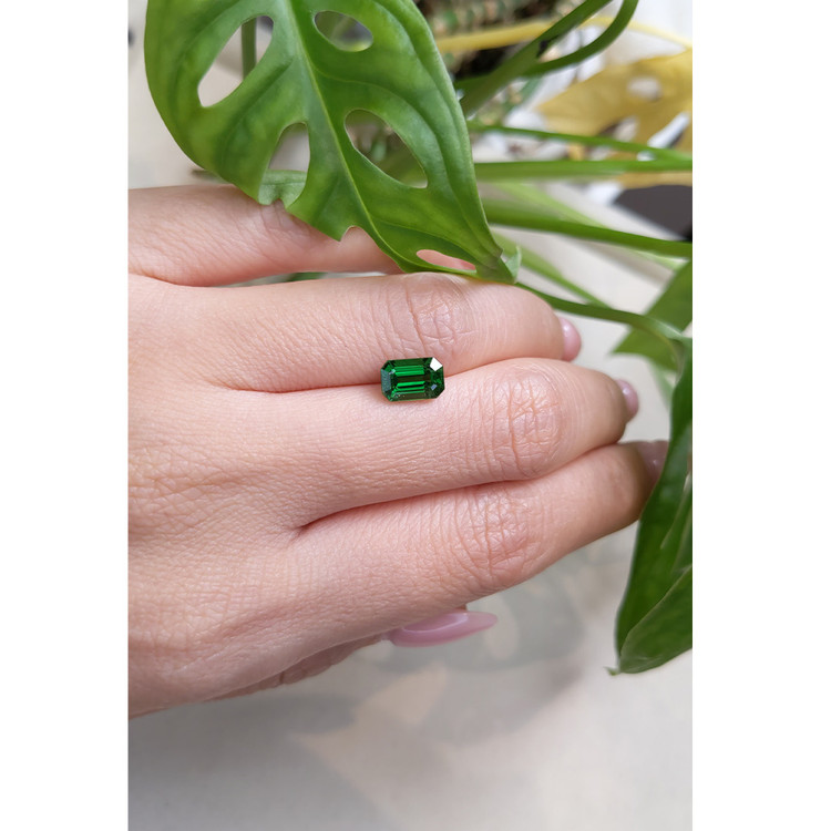1.74 Ct. Tsavorite Garnet from East Africa