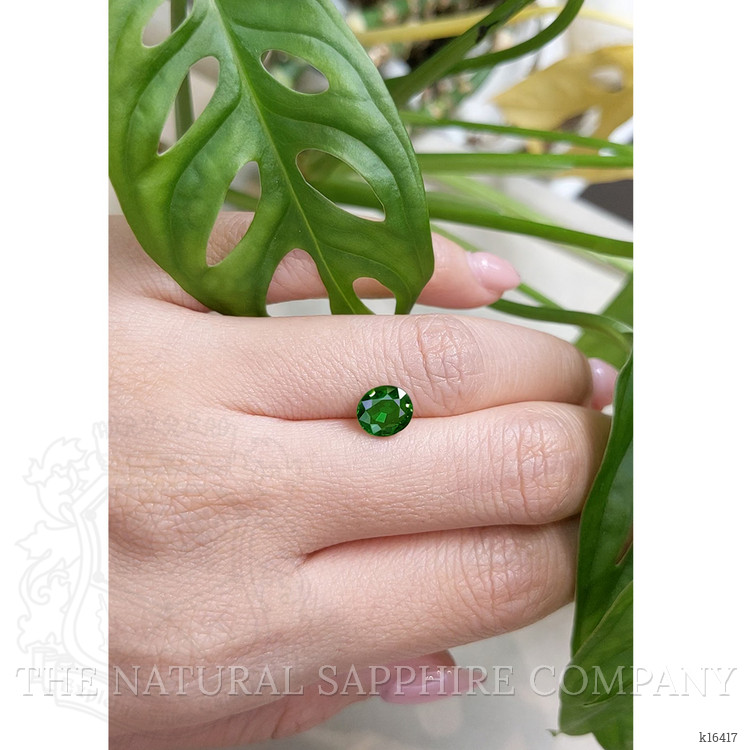 1.58 Ct. Tsavorite Garnet from East Africa