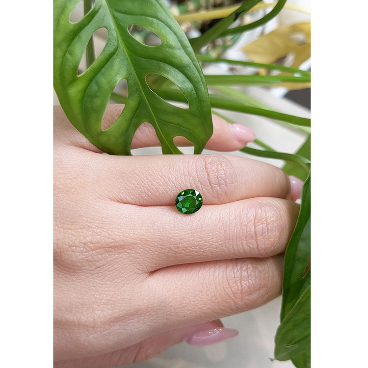 1.58 Ct. Tsavorite Garnet from East Africa