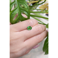 1.31 Ct. Tsavorite Garnet from East Africa Life Style