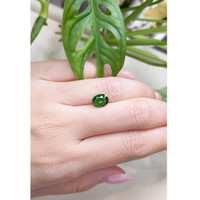 1.73 Ct. Tsavorite Garnet from East Africa Life Style