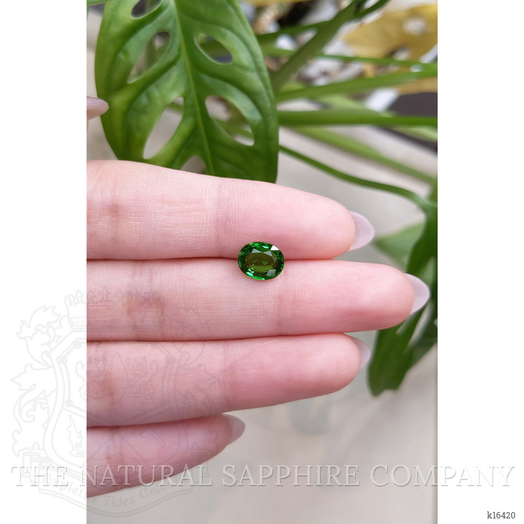 1.58 Ct. Tsavorite Garnet from East Africa