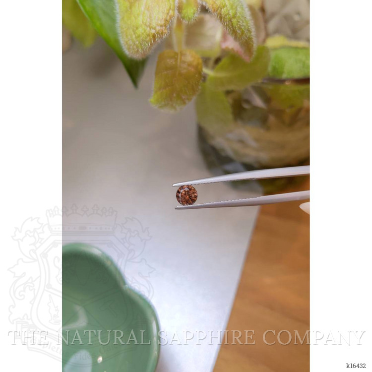 0.83 Ct. Brown Zircon from Ceylon (Sri Lanka)