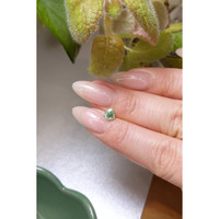 0.74 Ct. Green Zircon from Ceylon (Sri Lanka) Life Style