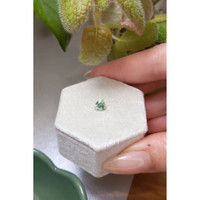 0.74 Ct. Green Zircon from Ceylon (Sri Lanka) Life Style