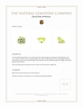 1.65 Ct. Mali Garnet from West Africa Appraisal