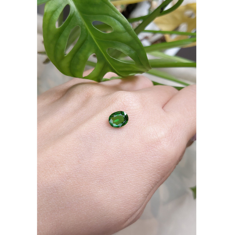 1.59 Ct. Tsavorite Garnet from East Africa