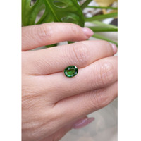 1.59 Ct. Tsavorite Garnet from East Africa Life Style