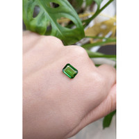 1.32 Ct. Tsavorite Garnet from East Africa Life Style