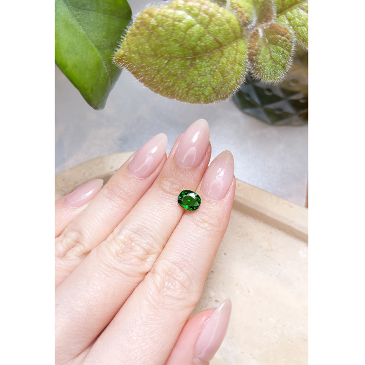 1.57 Ct. Tsavorite Garnet from East Africa