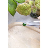 1.61 Ct. Tsavorite Garnet from Madagascar Life Style